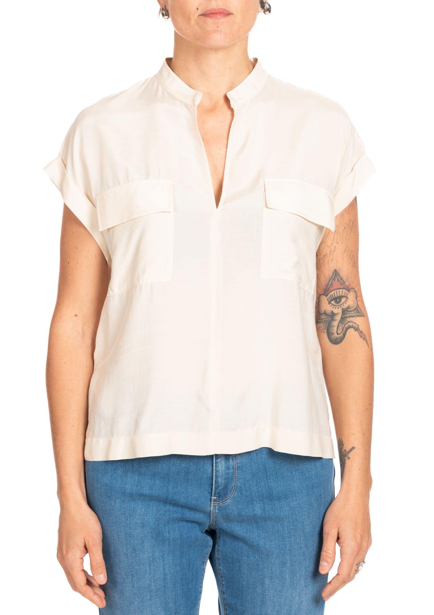 Diana Gallesi Blusa Donna Ecrù 2001R003089N 02 DIANA GALLESI 