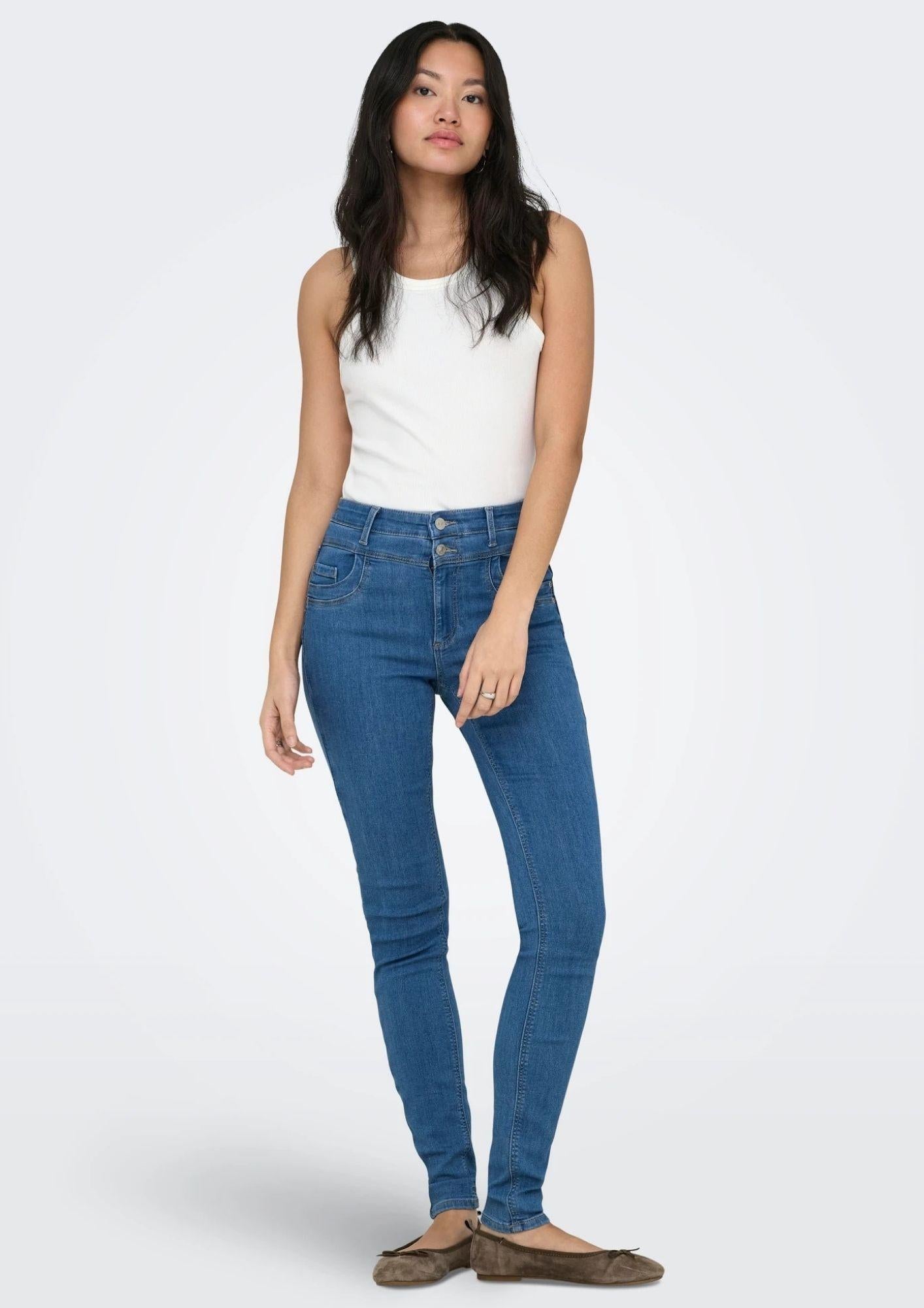 Only Canottiera Donna Val Bianca 15371705 Cloud Dancer ONLY 