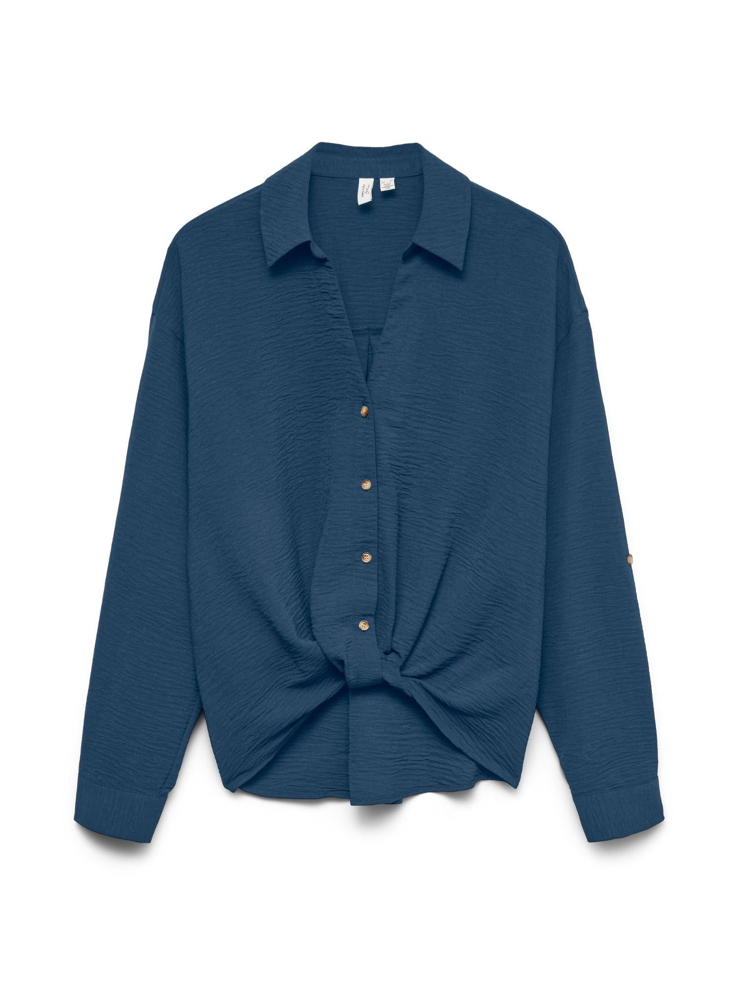 Vero Moda Camicia Donna Dark Denim VMIzzy 10340338 Dark Denim VERO MODA 