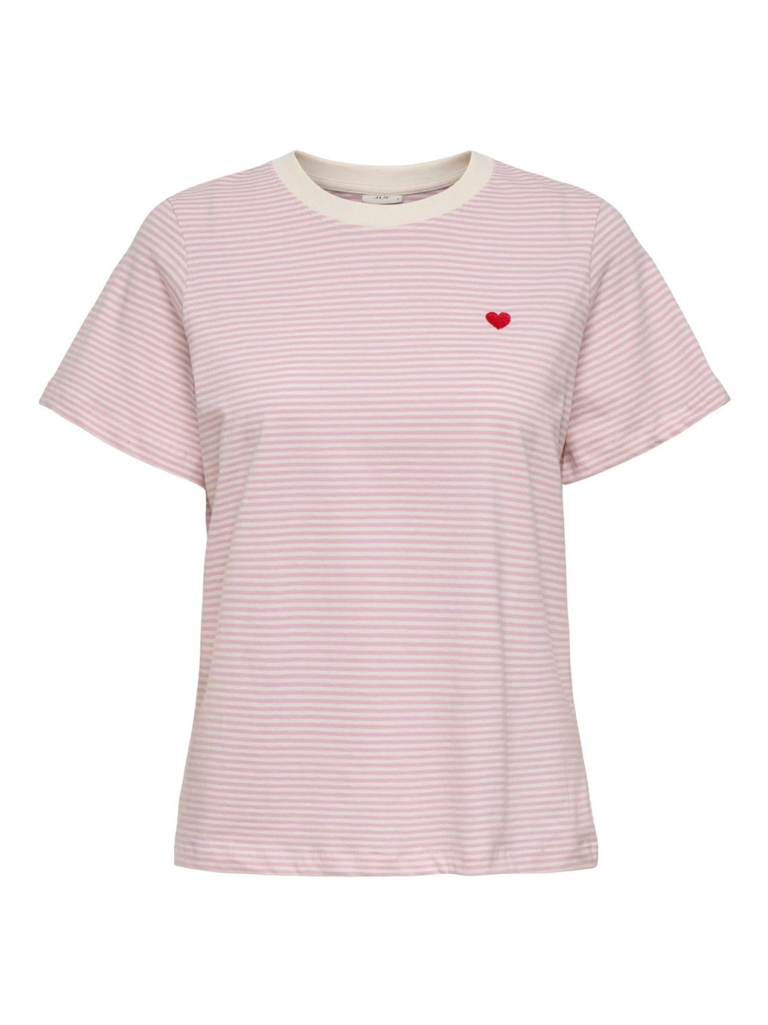 Jacqueline De Yong T-Shirt Donna Cloud Dancer Fragrant Lilac Jdylion 15298612 Cloud Dancer FRAGRANT LILAC JACQUELINE DE YONG 