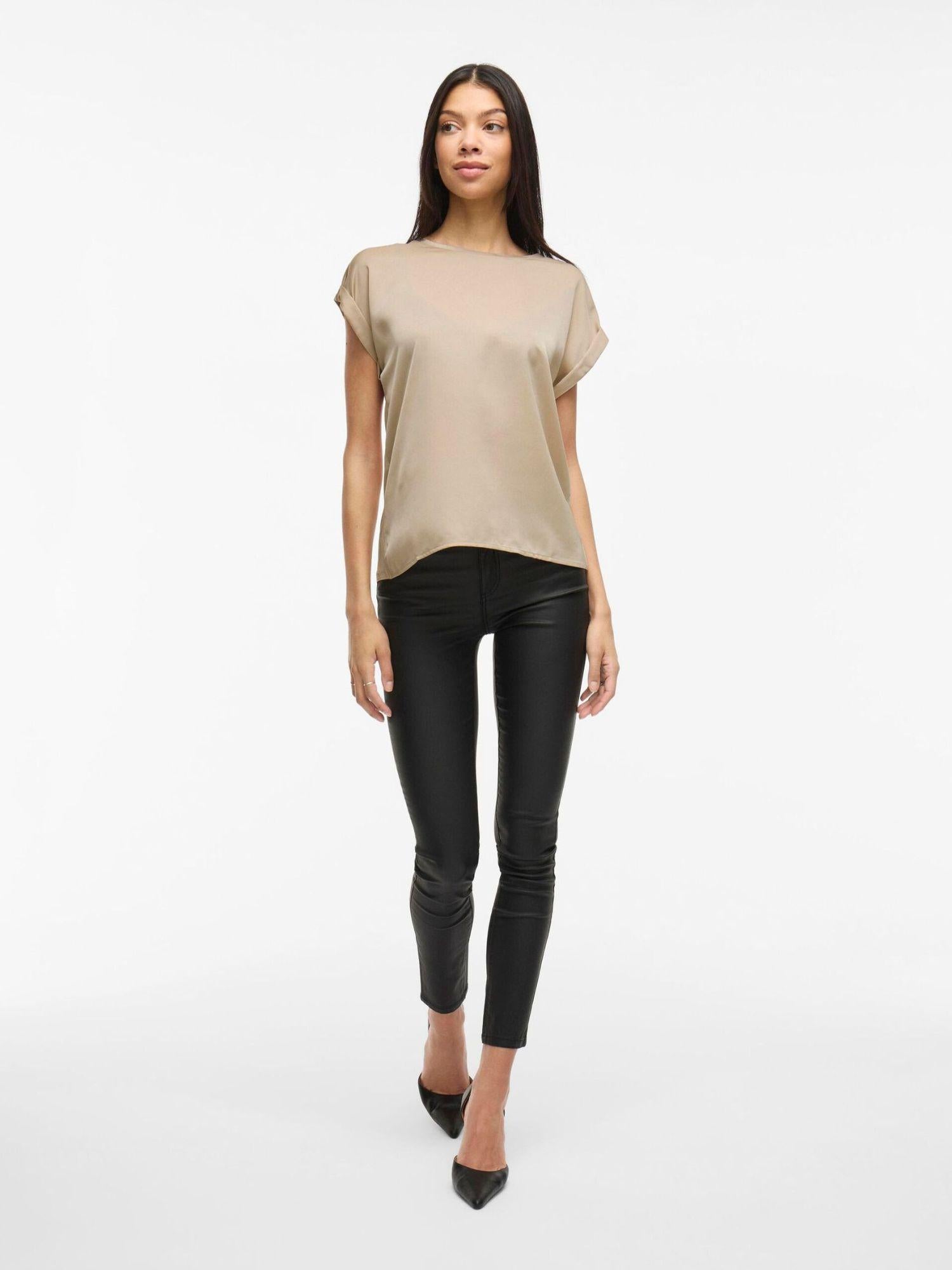 Vila Top Donna Cement Viellette 14059563 Cement VILA 