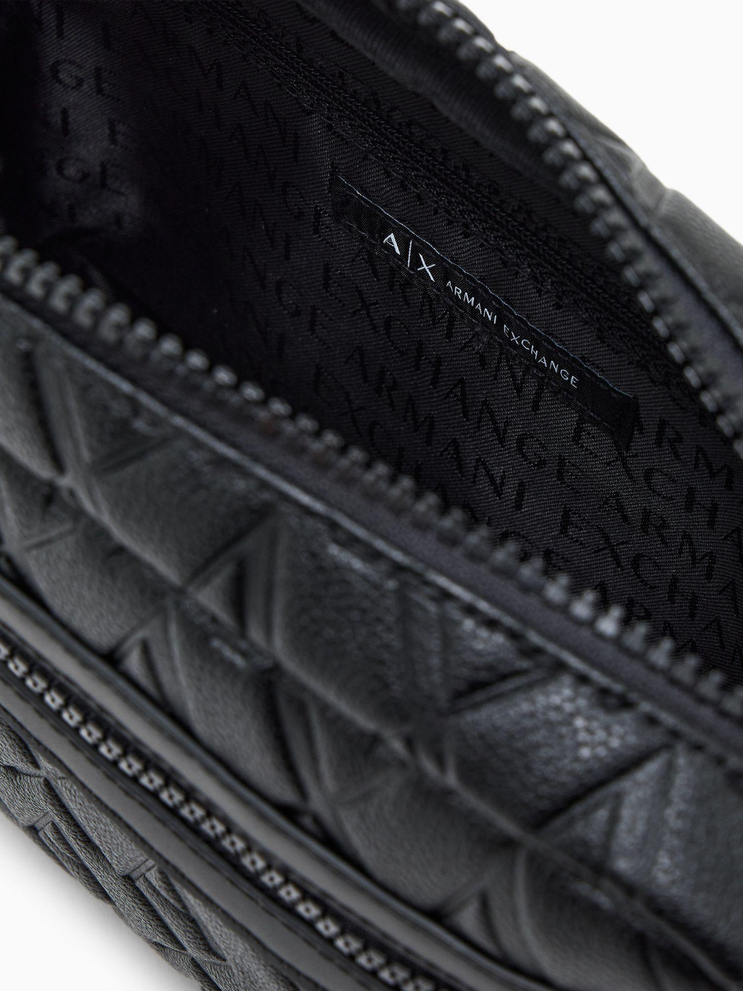 Armani Exchange Pochette con logo in rilievo Uomo Nero XM001272 AF12133 UC001 ARMANI EXCHANGE 