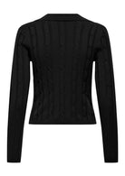 Cardigan Donna Only Meddi Nero 15352102 Black White Pearl Button ONLY 