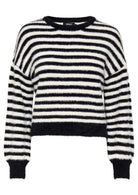 Only Maglione Donna Piumo Nero Egret 15235973 Black W. EGRET ONLY 