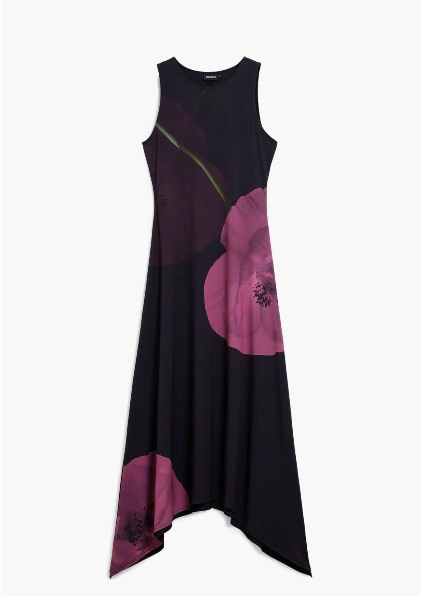 Desigual Vestito Donna Vestvirginia Nero 26SWVK06 2000 DESIGUAL 