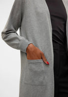 Vero Moda Cardigan Donna Silje Grigio Medio 10320462 Medium Grey Melange VERO MODA 