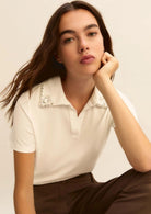 Emme Marella Polo Donna Emmonirica Bianca 2615951011200 001 EMME MARELLA 