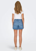 Only Shorts Donna Gianna Blu Denim Medio 15340706 Medium Blue Denim ONLY 