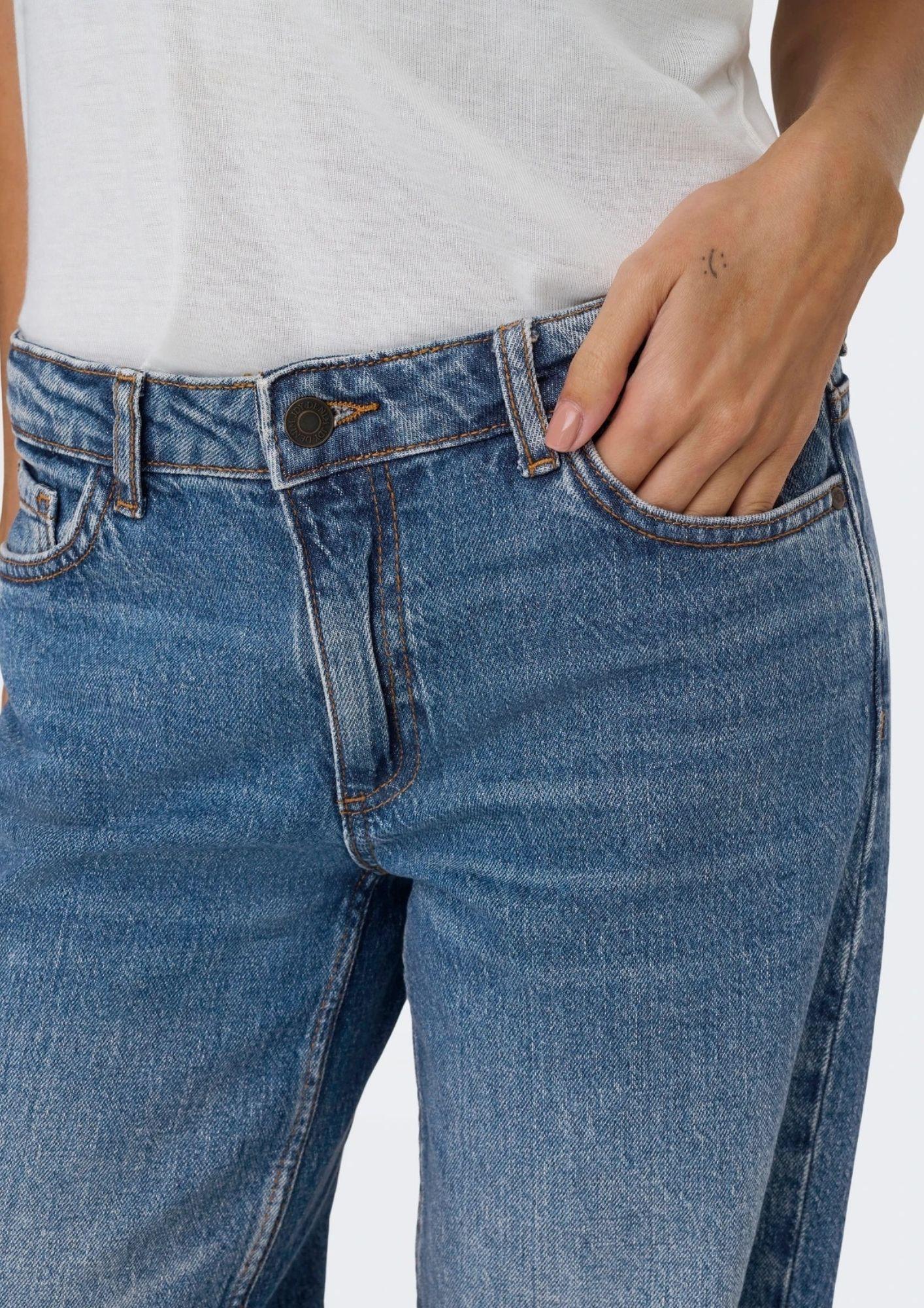 Jacqueline De Yong Jeans Donna Katie Blu Denim Medio 15366858 Medium Blue Denim JACQUELINE DE YONG 