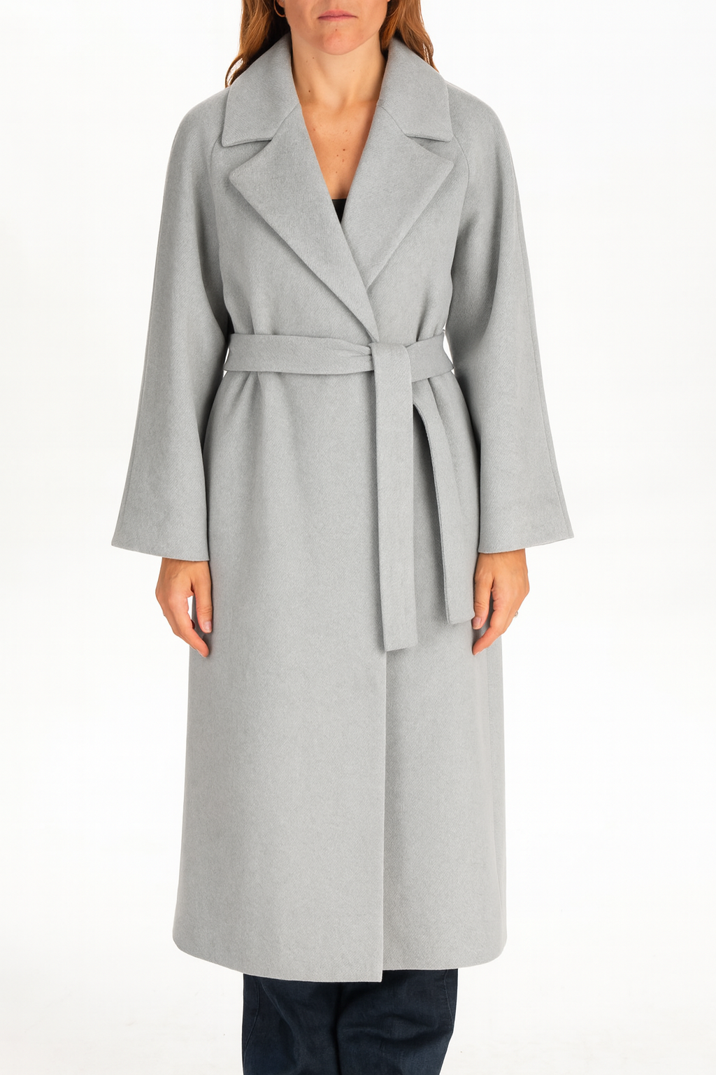 Diana Gallesi Cappotto Donna Grigio Chiaro 0053R100453N 3 DIANA GALLESI 