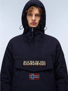 Napapijri Giacca Anorak Rainforest Winter Uomo Blu Scuro NP0A4GMC 176 NAPAPIJRI 