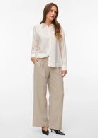 Vero Moda Camicia Donna Kaja Bianca 10340687 Snow White VERO MODA 