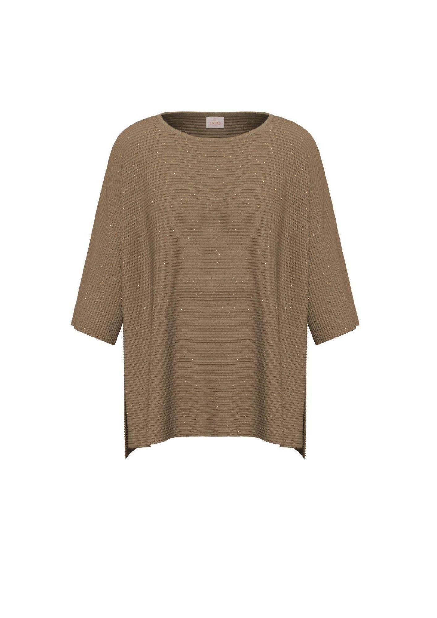 Emme Marella Maglia Donna Emmagrume Cammello 2615361221200 002 EMME MARELLA 