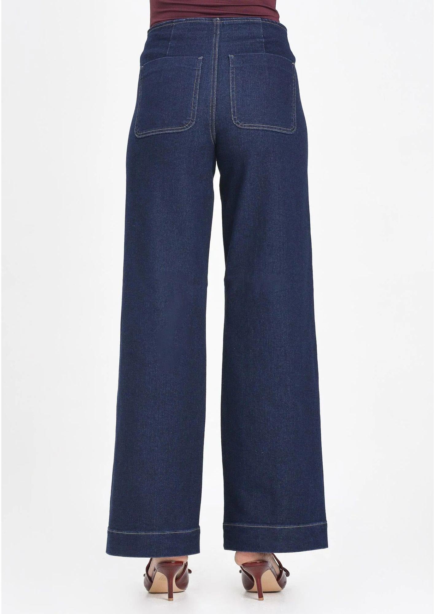 Jacqueline De Yong Jeans Donna New Vanessa Blu denim 15349749 Dark Blue Denim JACQUELINE DE YONG 