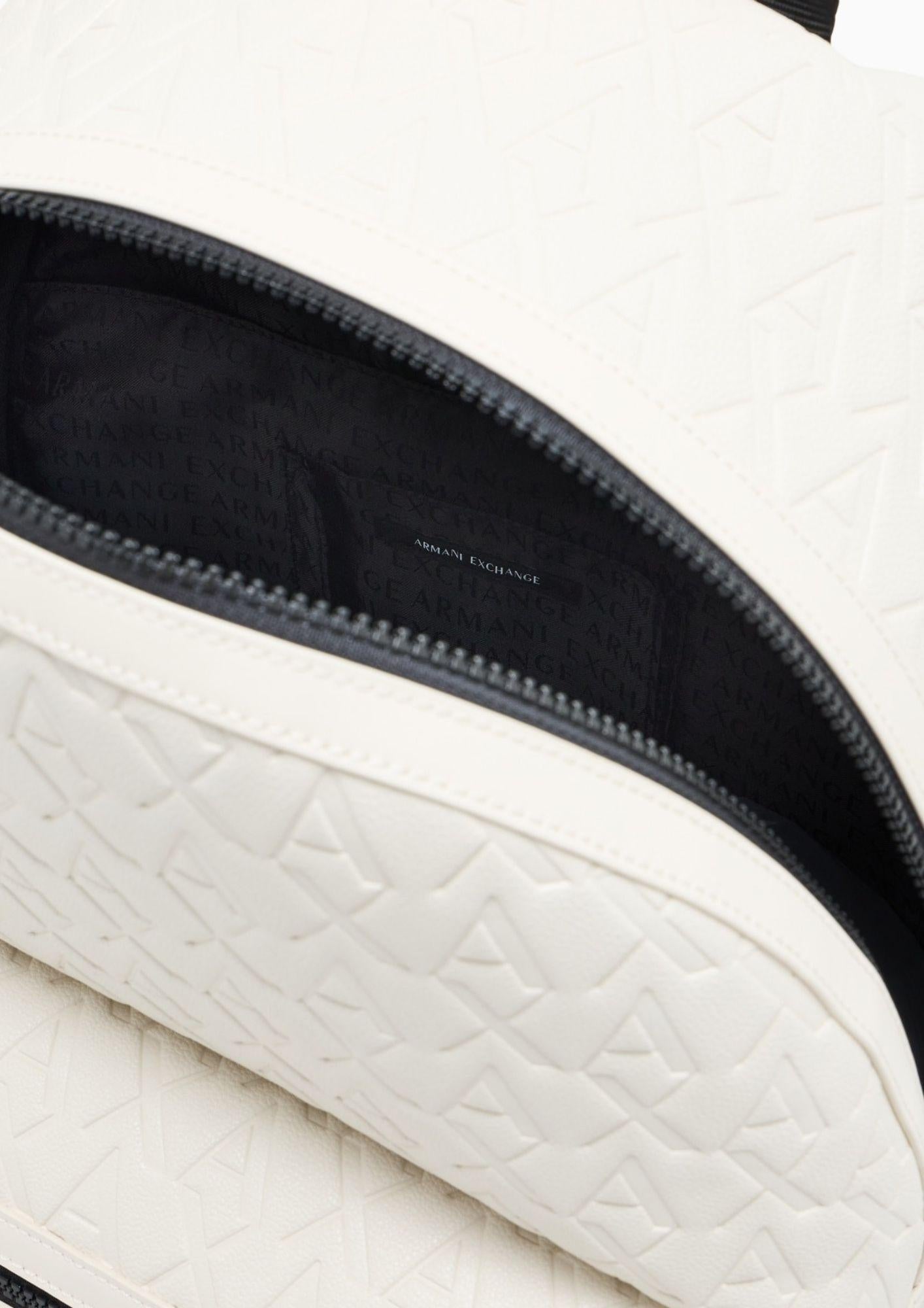 Armani Exchange Zaino Uomo Bianco XM000237 AF12133 U1074 ARMANI EXCHANGE 