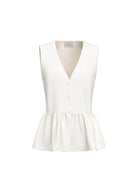 Emme Marella Top Donna Emmelmo Bianco 2615161102200 001 EMME MARELLA 