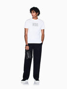 Armani Exchange T-Shirt Uomo Bianca Slim Fit in Jersey di Cotone Classico XM002784 AF10356 U0009 ARMANI EXCHANGE 