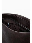 Desigual Borsa effetto pelle con fibbia media Donna Marrone 25WAXP34 6009 DESIGUAL 