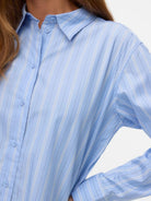 Vero Moda Camicia Donna Hydrangea Ella Snow White Black Vmelina 10336329 Hydrangea Ella VERO MODA 