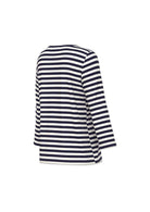 Emme Marella Maglia Donna Emmcosetta Bianca e Blu 2615971011200 012 EMME MARELLA 