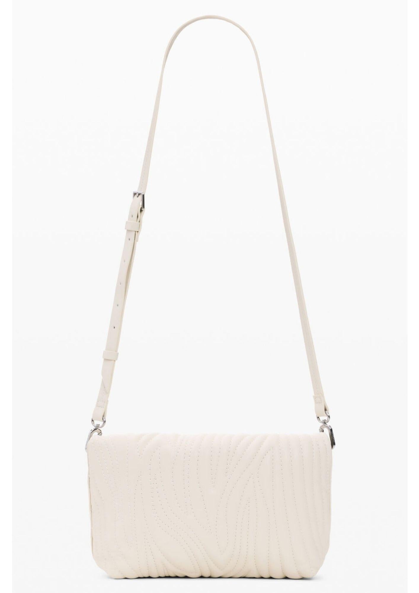 Desigual Borsa Donna Bag Helium Trokel Ecru 26SAXPBB 1008 DESIGUAL 