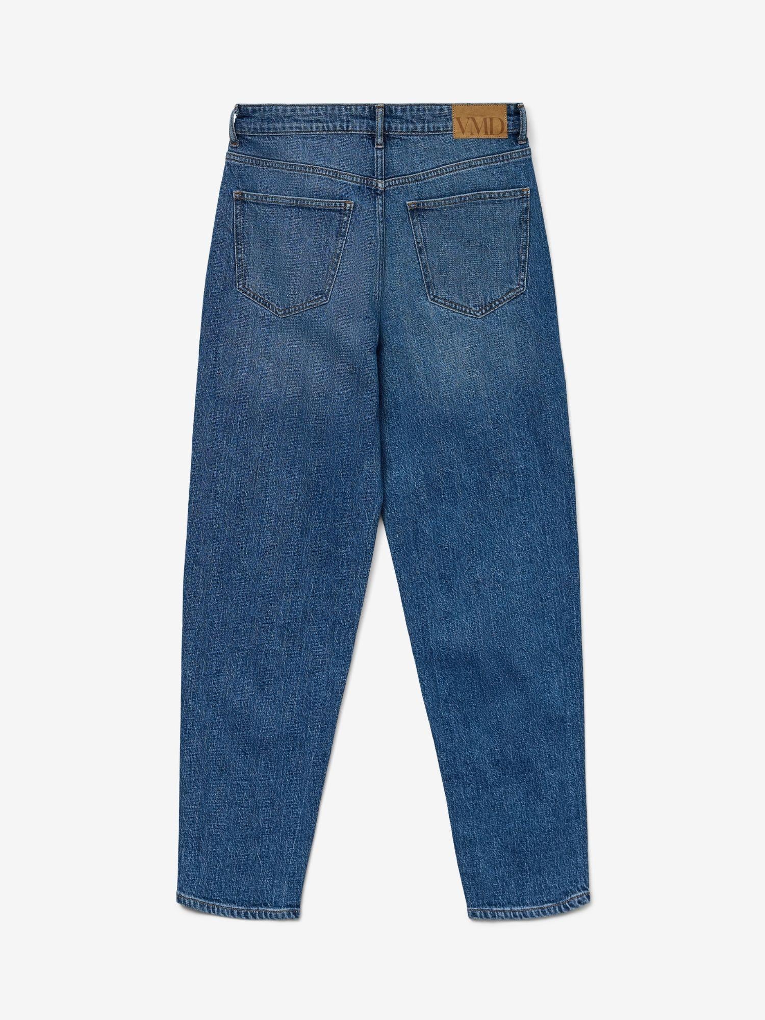 Vero Moda VMTESSA Vita alta Mom Fit Jeans Donna Medium Blue Denim 10297655 Medium Blue Denim VERO MODA 