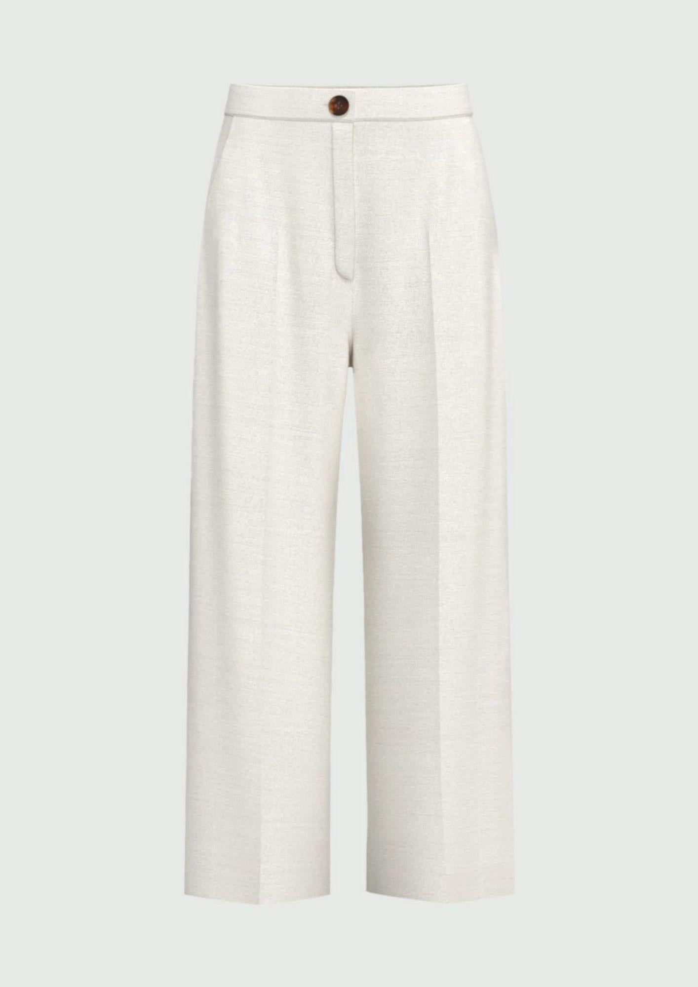 Emme Marella Tailleur Donna Elettra Bianco Burro 2515091051200 001 EMME MARELLA 
