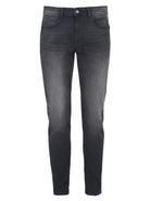 Yes Zee Jeans 5 Tasche Slim Fit Uomo Nero Stone P601 F479 J738 YES ZEE 