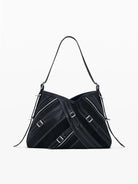 Desigual Borsa effetto pelle con fibbie media Donna Nero 25WAXP72 2000 DESIGUAL 