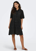 Only Abito Donna Valais Nero 15357653 Black ONLY 