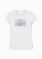 Armani Exchange T-Shirt Donna Bianca 8NYTDL YJ73Z 6110 ARMANI EXCHANGE 