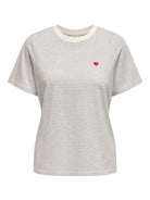 Jacqueline De Yong T-Shirt Donna Cloud Dancer Jdylion 15298612 Cloud Dancer LGM Y/D JACQUELINE DE YONG 