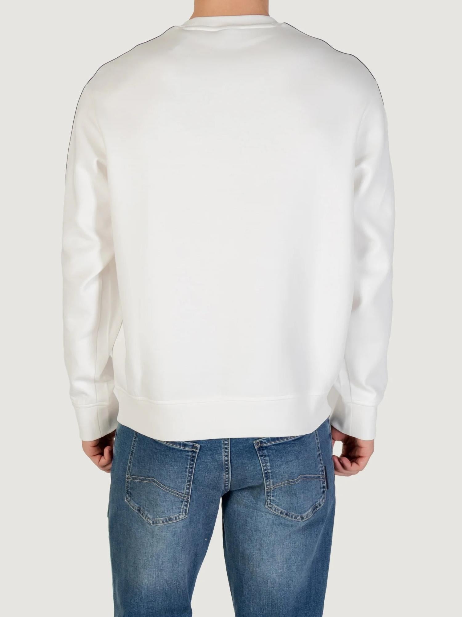 Armani Exchange Felpa Uomo Girocollo Bianco XM001296 AF10818 U0009 ARMANI EXCHANGE 