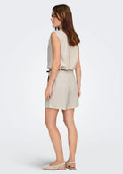 Only Shorts Donna Siesta Grigio Luna 15367413 Moonbeam ONLY 