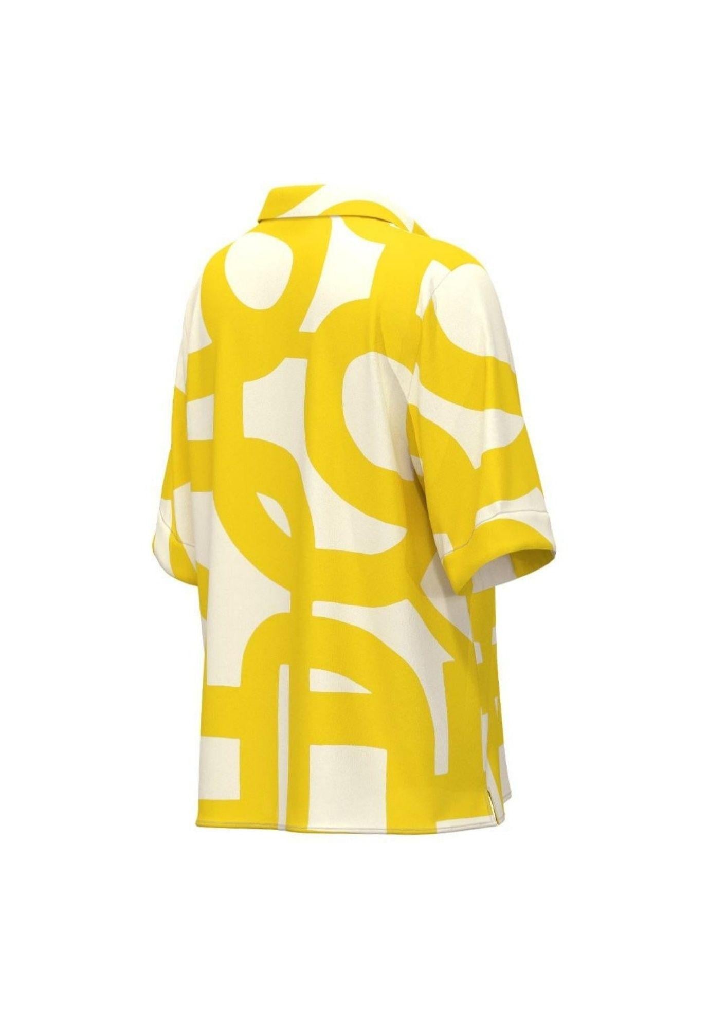 Emme Marella Blusa Donna Emmferoce Sole Geometrico 2615111212200 006 EMME MARELLA 