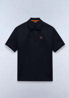 Napapijri Polo Uomo Badge Nera NP0A4GAC 941 NAPAPIJRI 