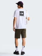 The North Face T-Shirt Uomo Bianca Evolution NSE Box Regular NF0A8B6K FN4 THE NORTH FACE 