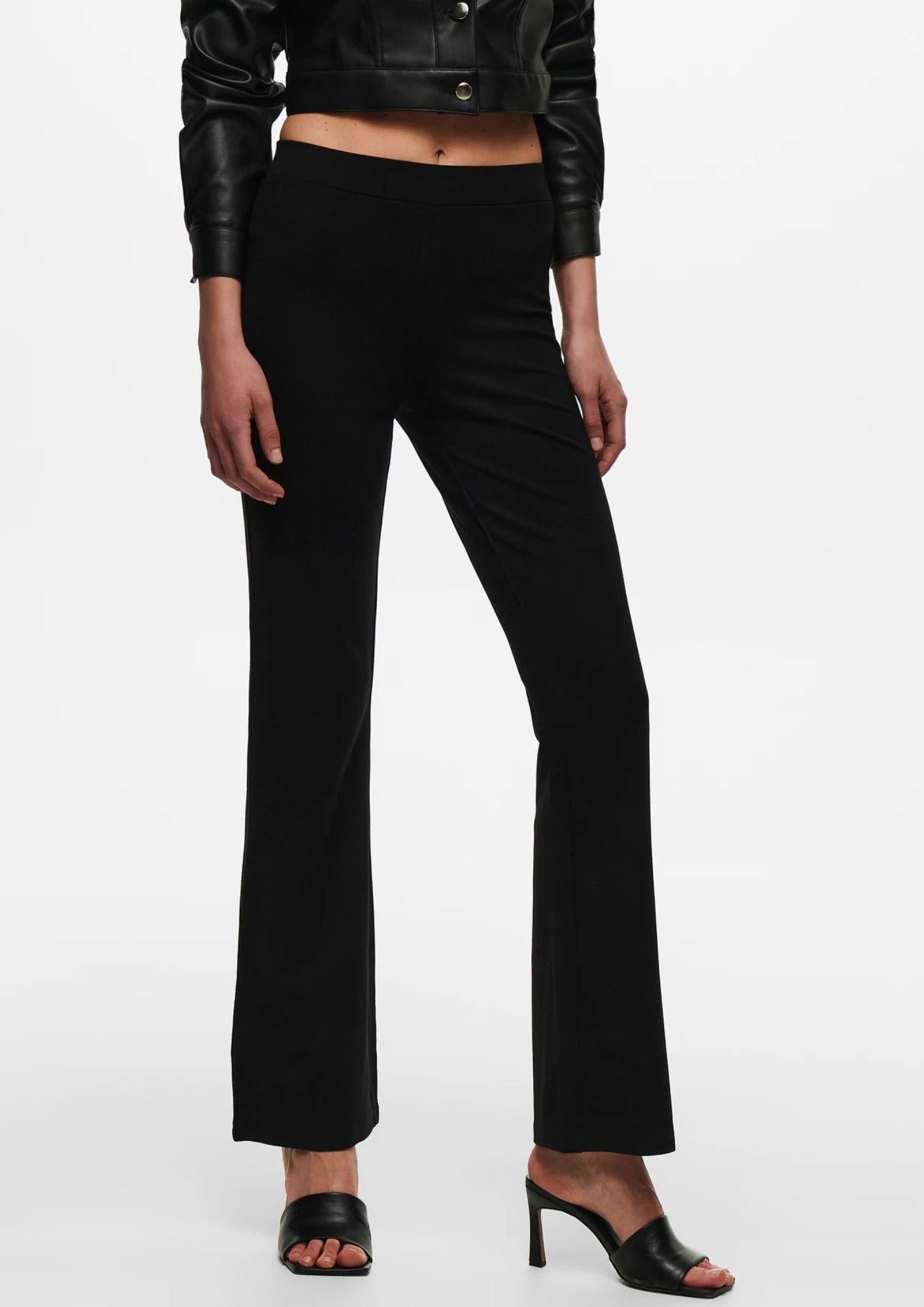 Jacqueline De Yong Pantalone Donna Pretty Nero 15196908 Black JACQUELINE DE YONG 