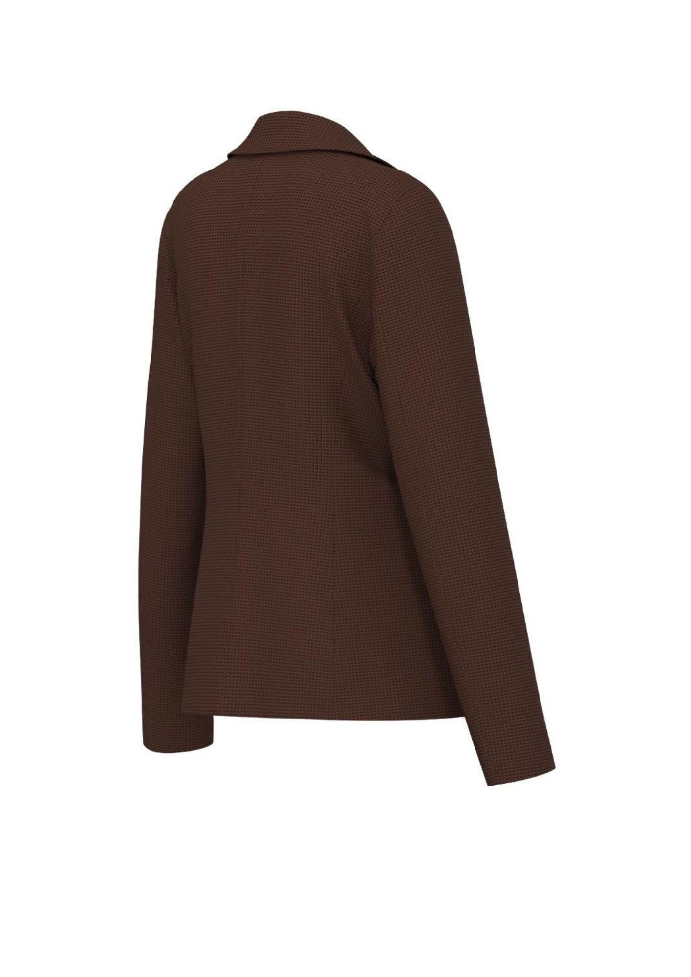 Emme Marella Giacca Donna Harley Marrone Testa Di Moro 2525046051200 002 EMME MARELLA 