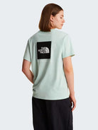The North Face T-Shirt Donna Opal Frost Evolution NSE Box Relaxed NF0A8B6W G70 THE NORTH FACE 