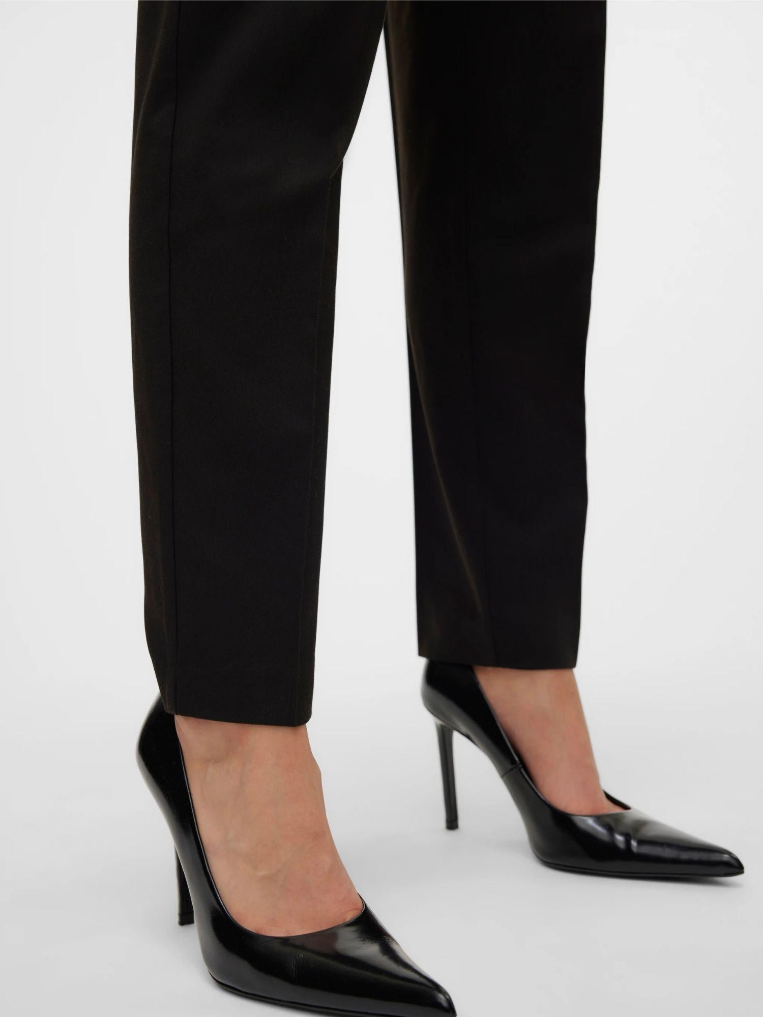 Vero Moda Pantaloni Formali Donna Nila Nero 10320940 Black VERO MODA 