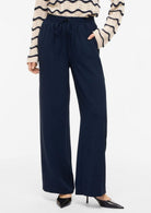 Vila Pantalone Donna Vijosa Blu Navy 14100308 Navy Blazer VILA 
