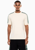EA7 Emporio Armani T-Shirt Uomo Beige Chiaro 7M001507 AF16548 U1088 EA7 EMPORIO ARMANI 