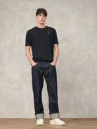 Blauer T-Shirt Uomo Nera Logo Minimal Errol BLUH02300 7439 999 BLAUER 