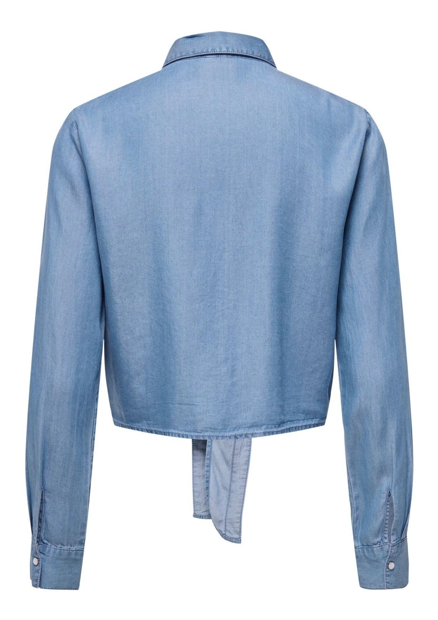 Jacqueline De Yong Camicia Donna Jasper Blu Medio Denim 15252957 Medium Blue Denim JACQUELINE DE YONG 