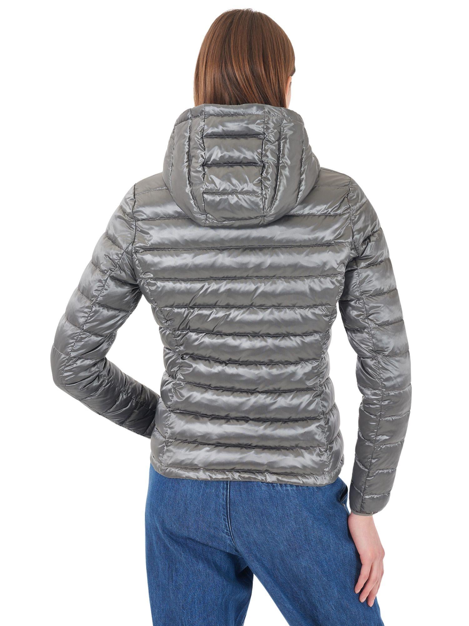 Yes Zee Parka Donna con Giubbino Trapuntato Interno Grigio O069 NU00 0809 YES ZEE 