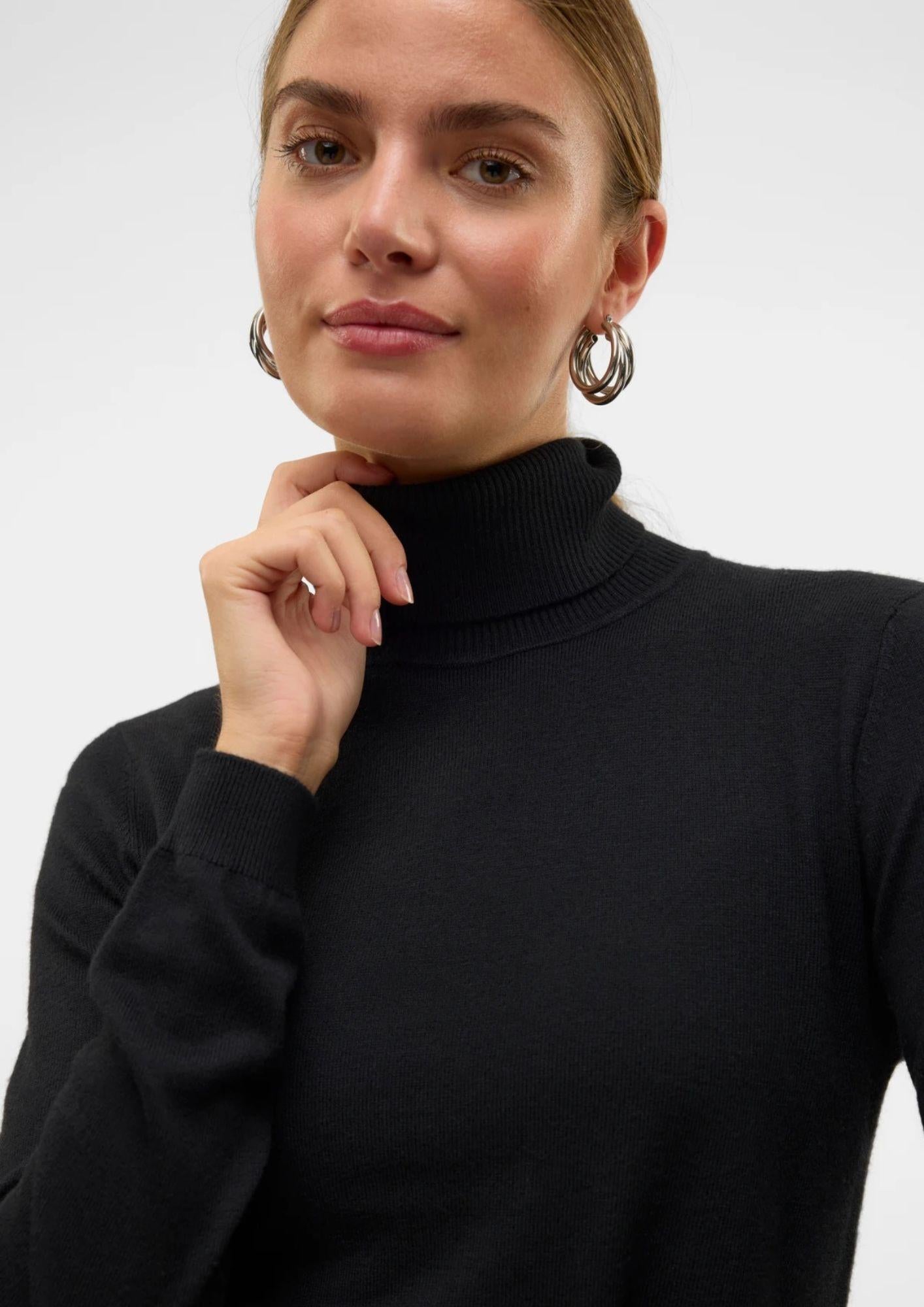 Vero Moda Pullover Donna Iris Nero 10320450 Black VERO MODA 