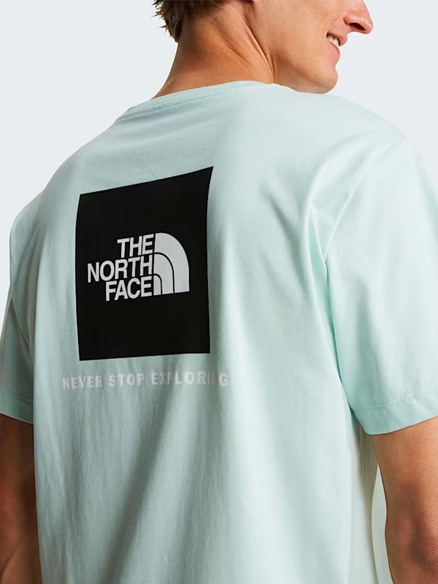 The North Face T-Shirt Uomo Opal Frost Evolution NSE Box Regular NF0A8B6K G70 THE NORTH FACE 