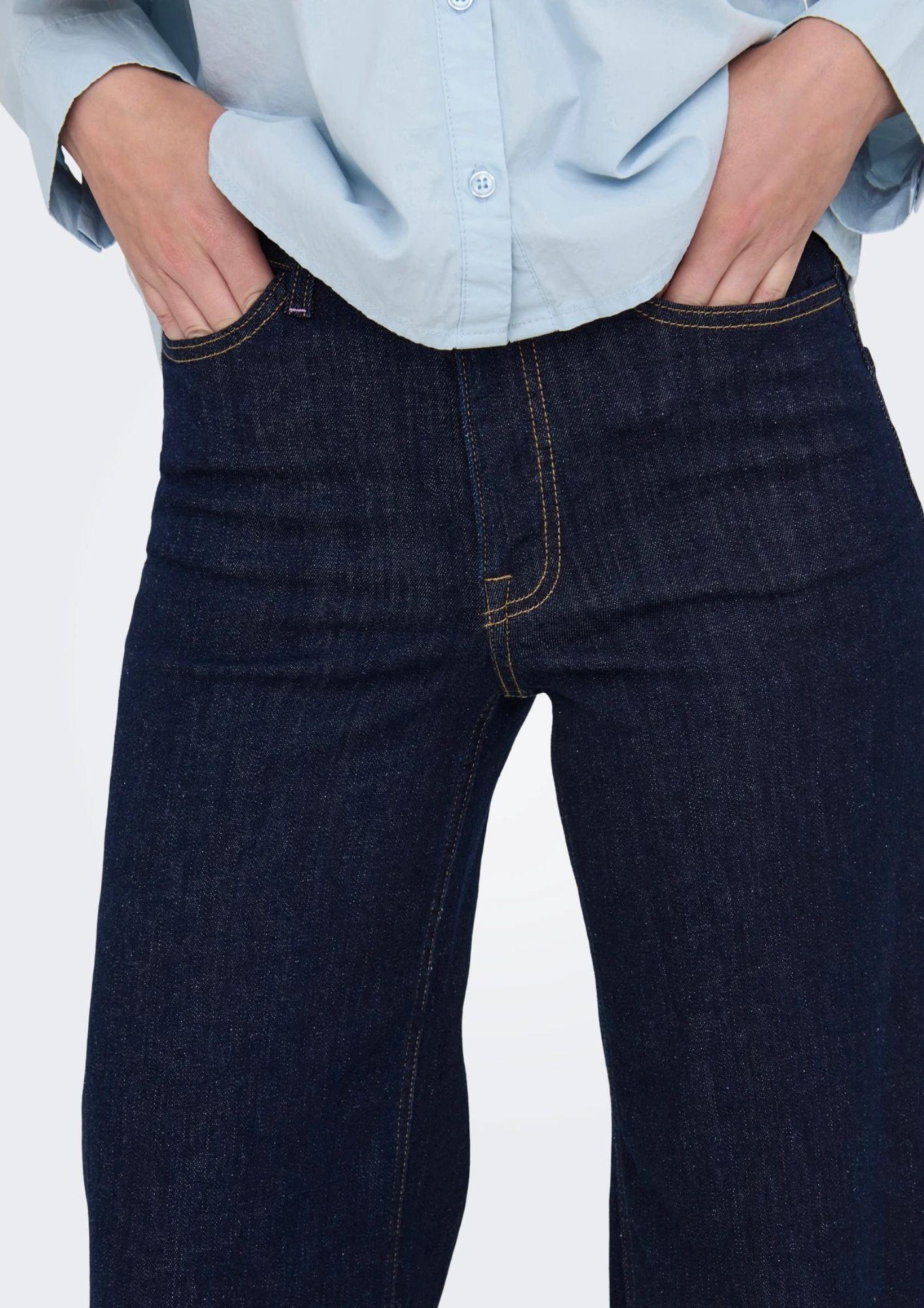 Jacqueline De Yong Jeans Donna Felina Blu Denim 15354213 Dark Blue Denim JACQUELINE DE YONG 