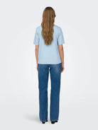 Only T-Shirt Donna Cashmere Blue Onlonly 15270390 Cashmere Blue ONLY 